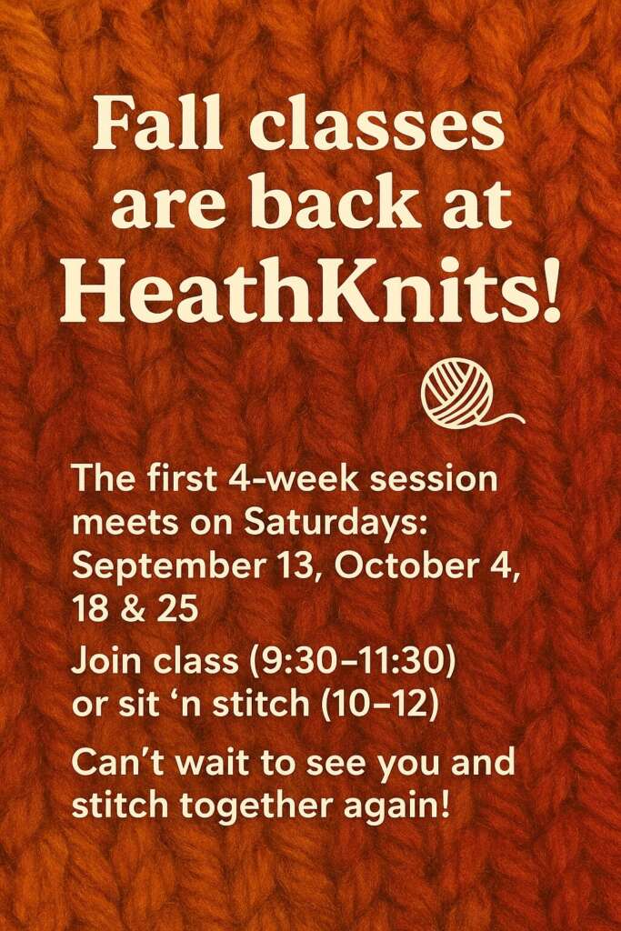Fall Saturday Classes are Back