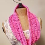 Pink Candy Cowl