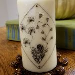 Crochet Candle Coaster